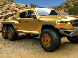 Rezvani Hercules 6x6 3D Модель