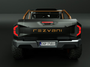 Rezvani Hercules 6x6 3D Модель