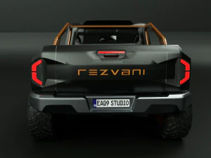 Rezvani Hercules 6x6 3D Model