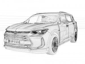 2023 Chevrolet Orlando Redline Modelo 3D