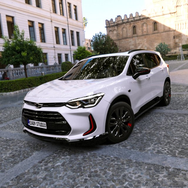 2023 Chevrolet Orlando Redline Modelo 3D .c4d .max .obj .3ds .fbx .stl .blend 