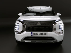 2023 Mitsubishi Outlander 3D Model