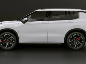 2023 Mitsubishi Outlander 3D Model