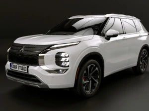 2023 Mitsubishi Outlander 3D Model