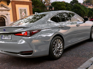2023 Lexus ES300h Hybrid 3D 模型