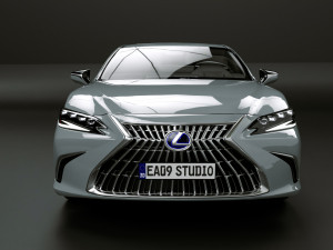 2023 Lexus ES300h Hybrid 3D 模型