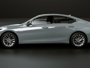 2023 Lexus ES300h Hybrid 3D 模型