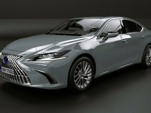 2023 Lexus ES300h Hybrid 3D 模型
