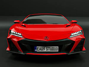 Acura NSX Tipo S Modelo 3D