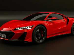 Acura NSX Tipo S Modelo 3D