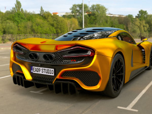 2023 Hennessey Venom F5 Modello 3D