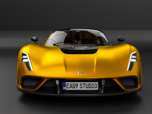 2023 Hennessey Venom F5 Modello 3D