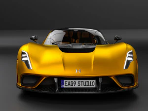 2023 Hennessey Venom F5 3D Model