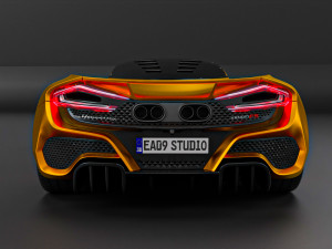 2023 Hennessey Venom F5 Modello 3D