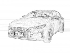 GAC Trumpchi EMPOW 3D-Modell