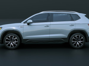 2023 Volkswagen Taos 3D Model