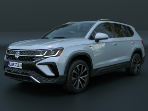 2023 Volkswagen Taos 3D Model