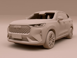 Haval H6 2023 3D Модель