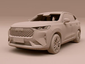 Haval H6 2023 3D Model