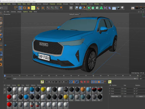 Haval H6 2023 3D Model