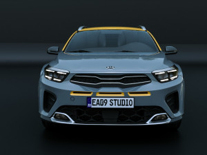 2023 Kia Stonic GT-Line 3D 模型