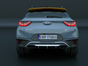 2023 Kia Stonic GT-Line 3D 模型