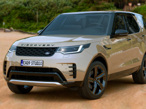 2023 Land Rover Discovery Modello 3D