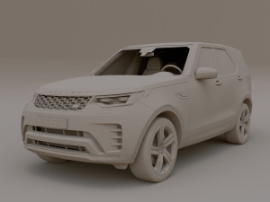 2023 Land Rover Discovery Modello 3D