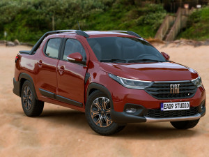 Fiat Strada 2023 Modelo 3D