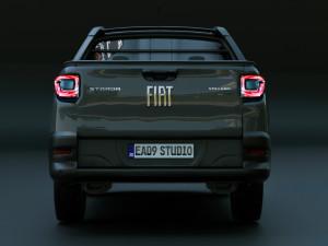 Fiat Strada 2023 Modelo 3D