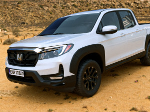 2023 Honda Ridgeline 3D Model