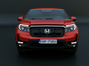 2023 Honda Ridgeline 3D Model