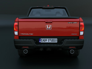 2023 Honda Ridgeline 3D Model