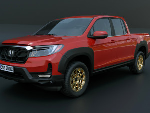 2023 Honda Ridgeline 3D Model
