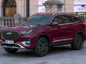 Chery Tiggo 8 Pro 2023 3D Model