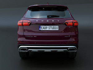 Chery Tiggo 8 Pro 2023 3D Model