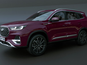 Chery Tiggo 8 Pro 2023 3D Model