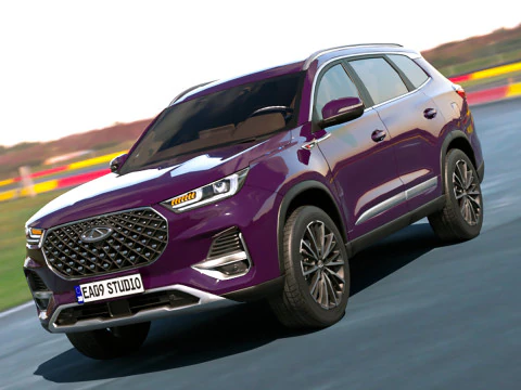 Chery Tiggo 8 Pro 2023 Model 3D