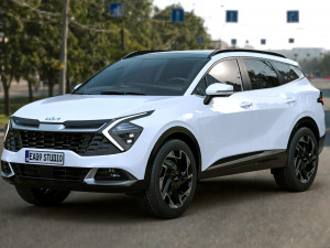 KIA Sportage X-Pro 2023 3D 模型
