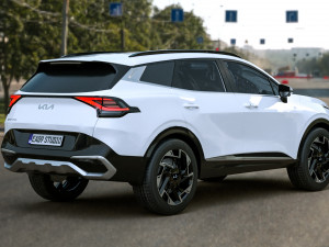 KIA Sportage X-Pro 2023 3D 模型