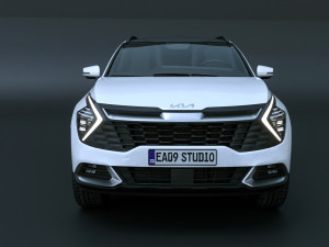 KIA Sportage X-Pro 2023 3D 模型
