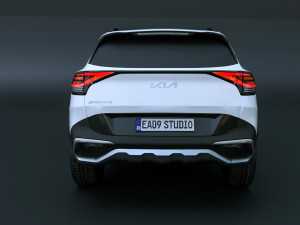 KIA Sportage X-Pro 2023 3D 模型