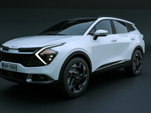 KIA Sportage X-Pro 2023 3D 模型