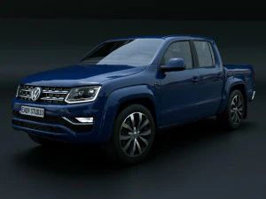2023 Volkswagen Amarok 3D Model