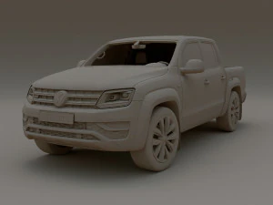 2023 Volkswagen Amarok 3D Model