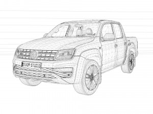 2023 Volkswagen Amarok Modèle 3D