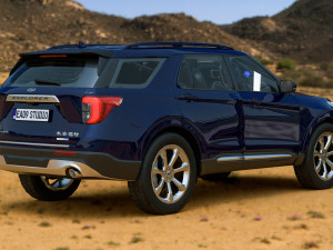 Ford-Explorer 3D Model