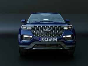 Ford-Explorer 3D Model