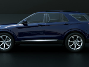 Ford-Explorer 3D Model