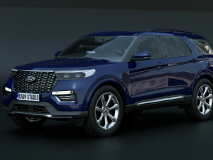 Ford-Explorer 3D Model